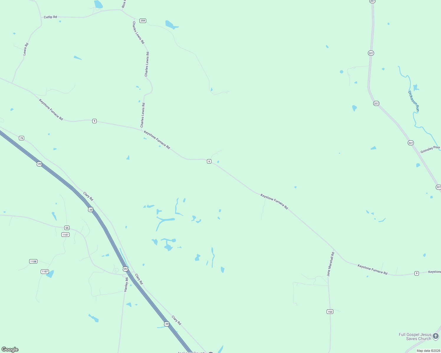 map of restaurants, bars, coffee shops, grocery stores, and more near 2728 Keystone Furnace Road in Jackson