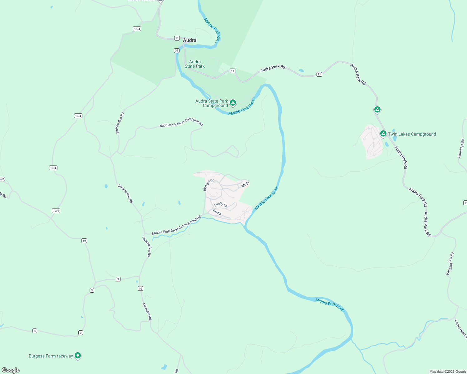map of restaurants, bars, coffee shops, grocery stores, and more near 176 Mount Drive in Belington