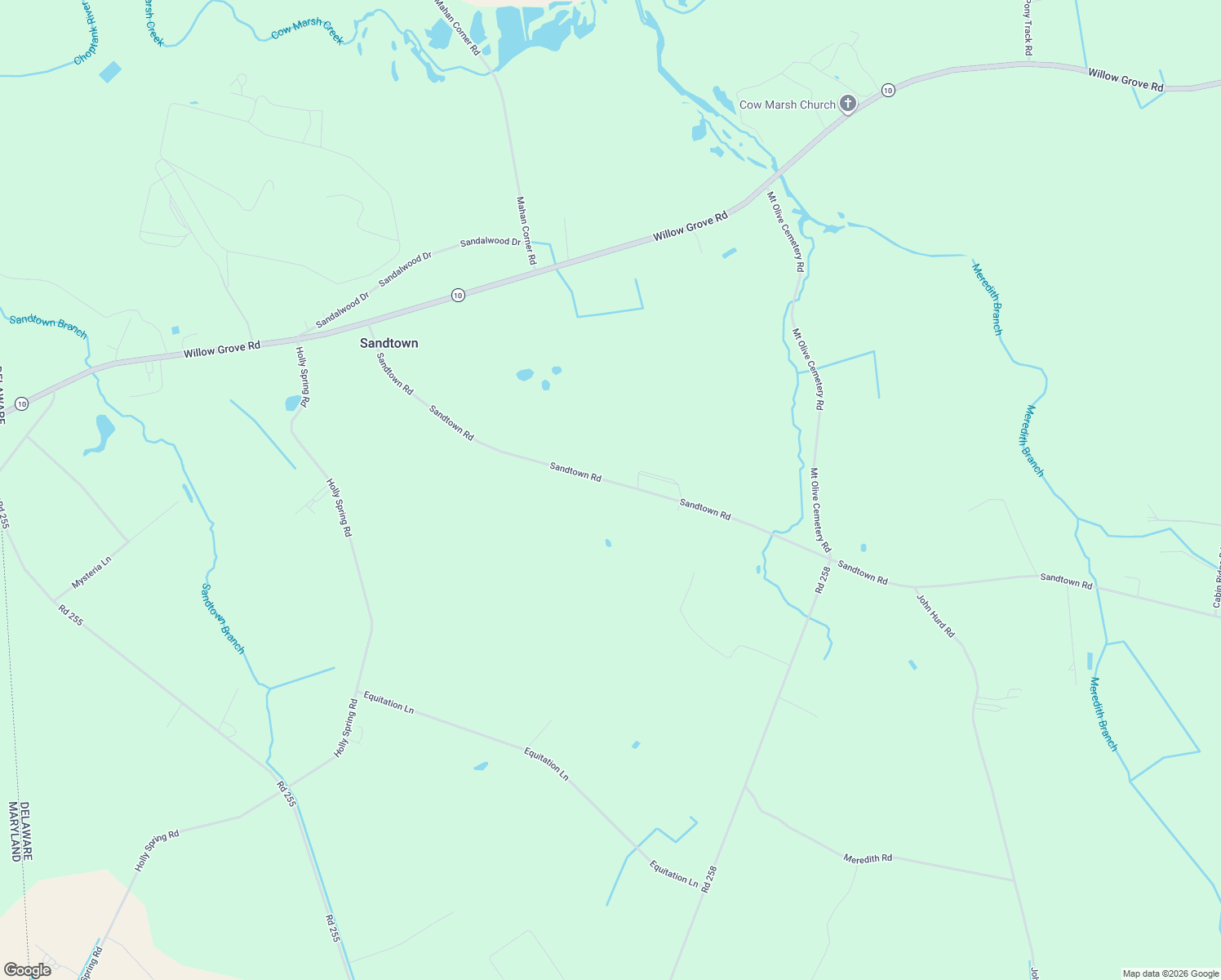 map of restaurants, bars, coffee shops, grocery stores, and more near 866 Sandtown Rd in Felton