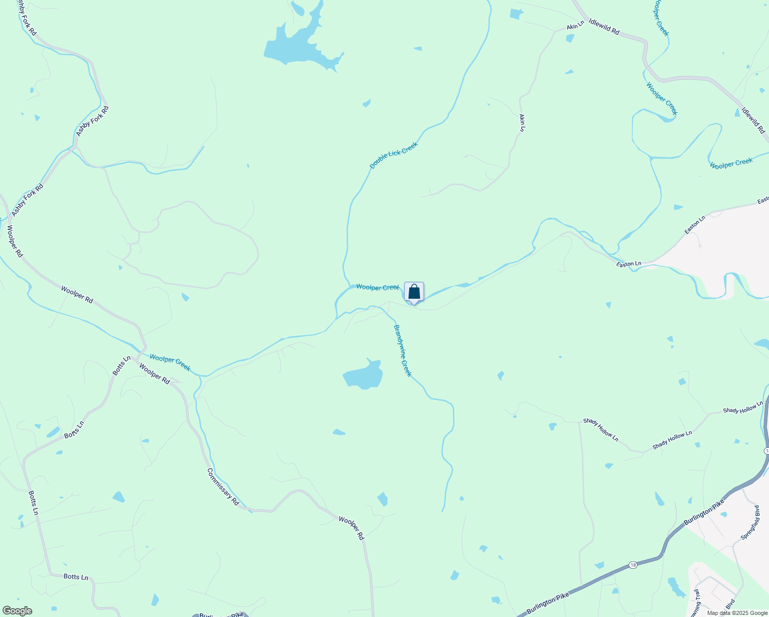 map of restaurants, bars, coffee shops, grocery stores, and more near 3165 Easton Lane in Burlington