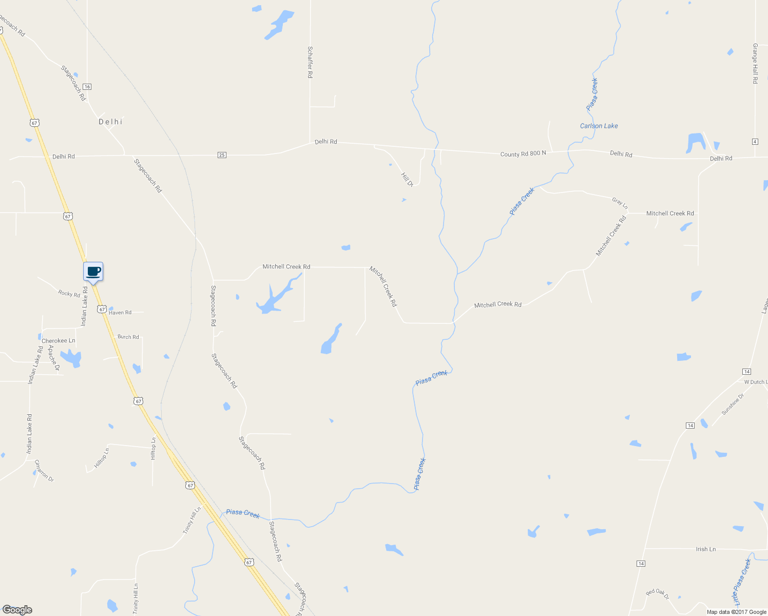 map of restaurants, bars, coffee shops, grocery stores, and more near 30341 Mitchell Creek Road in Brighton