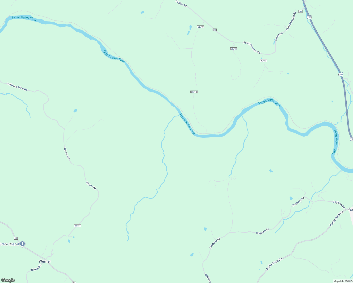 map of restaurants, bars, coffee shops, grocery stores, and more near in Belington