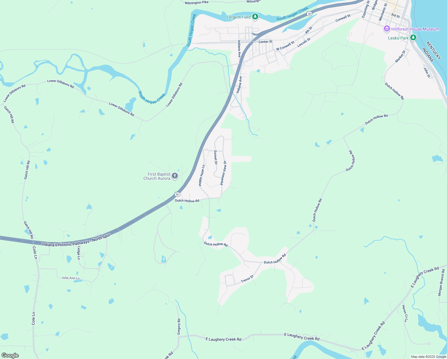 map of restaurants, bars, coffee shops, grocery stores, and more near 411 Pleasant View Drive in Aurora
