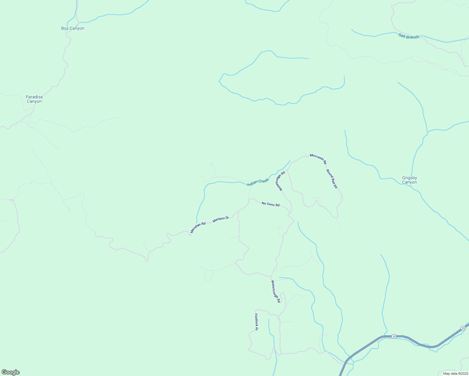 map of restaurants, bars, coffee shops, grocery stores, and more near 21674 Meriann Drive in Clearlake Oaks