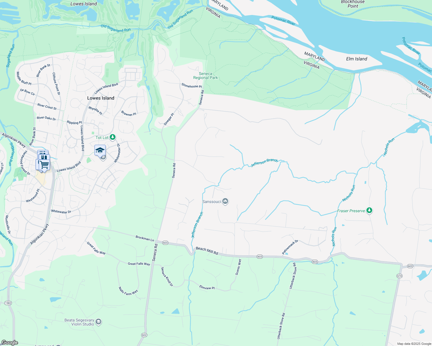 map of restaurants, bars, coffee shops, grocery stores, and more near 11206 Richland Grove Drive in Great Falls