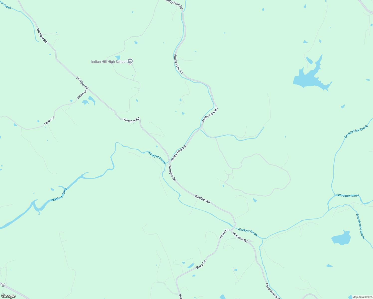 map of restaurants, bars, coffee shops, grocery stores, and more near 4212 Ashby Fork Road in Petersburg