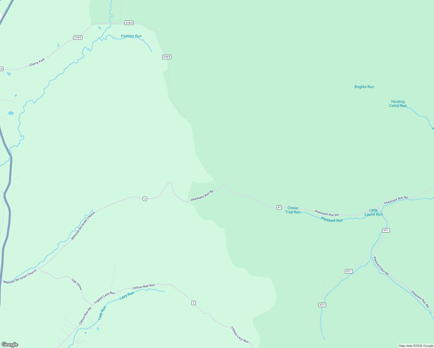 map of restaurants, bars, coffee shops, grocery stores, and more near Pheasant Run Road in Montrose
