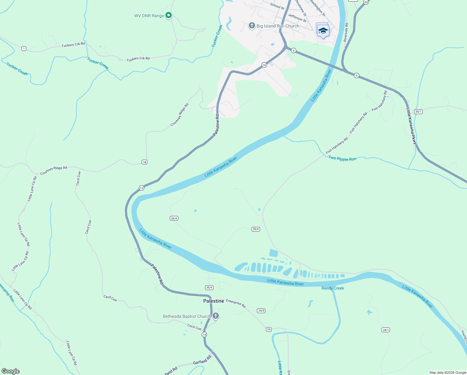 map of restaurants, bars, coffee shops, grocery stores, and more near in Elizabeth