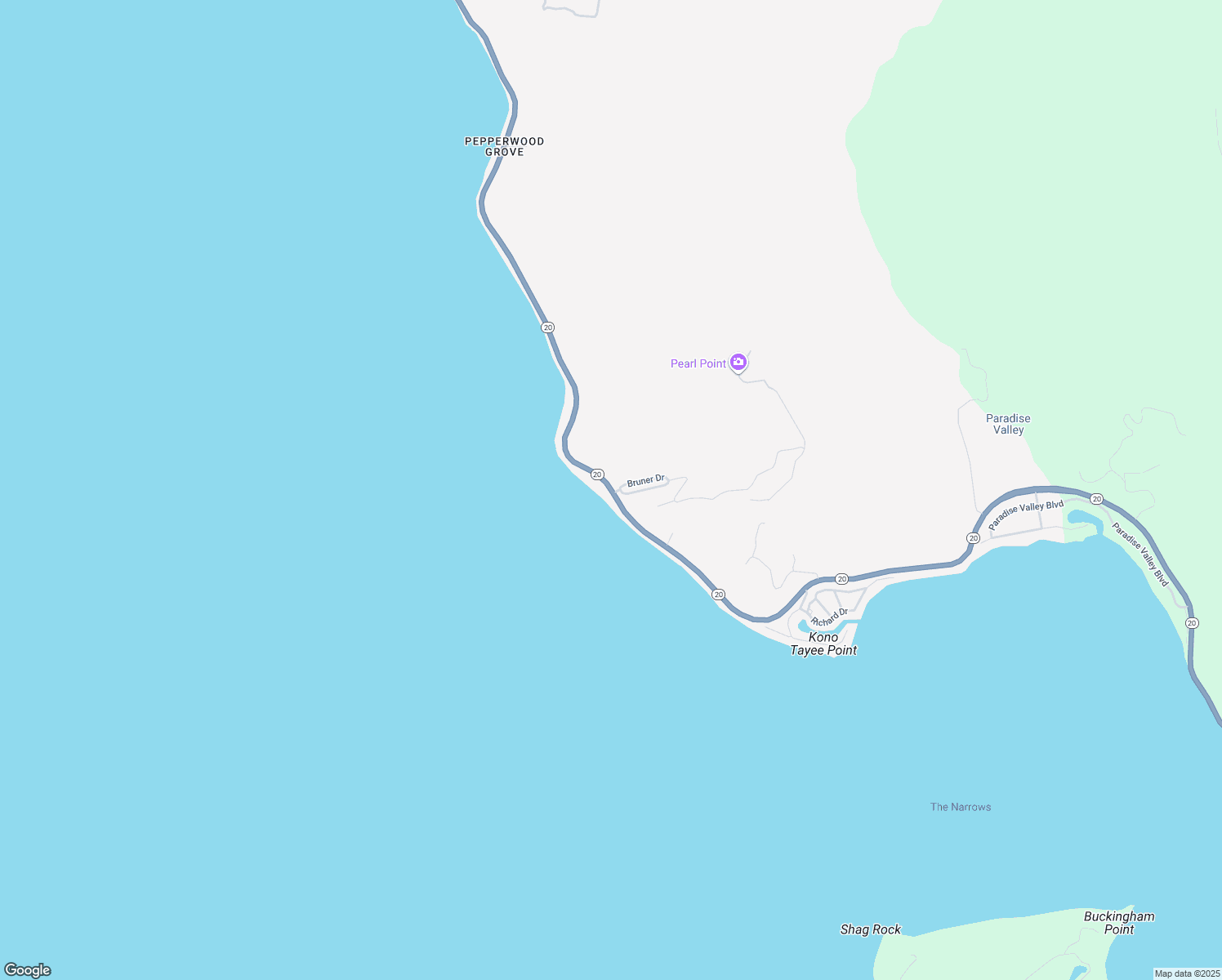 map of restaurants, bars, coffee shops, grocery stores, and more near 11294 East Highway 20 in Lucerne