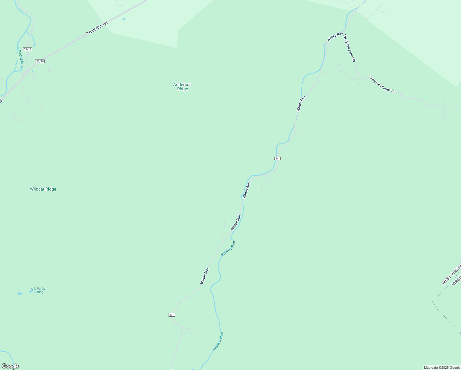 map of restaurants, bars, coffee shops, grocery stores, and more near 3766 Waites Run Road in Wardensville