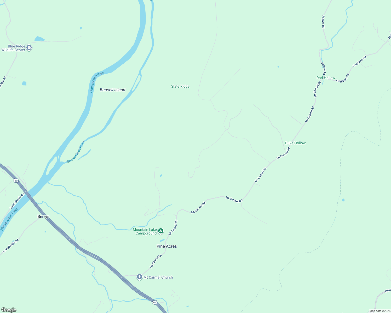 map of restaurants, bars, coffee shops, grocery stores, and more near 290 Fox Woods Lane in Boyce