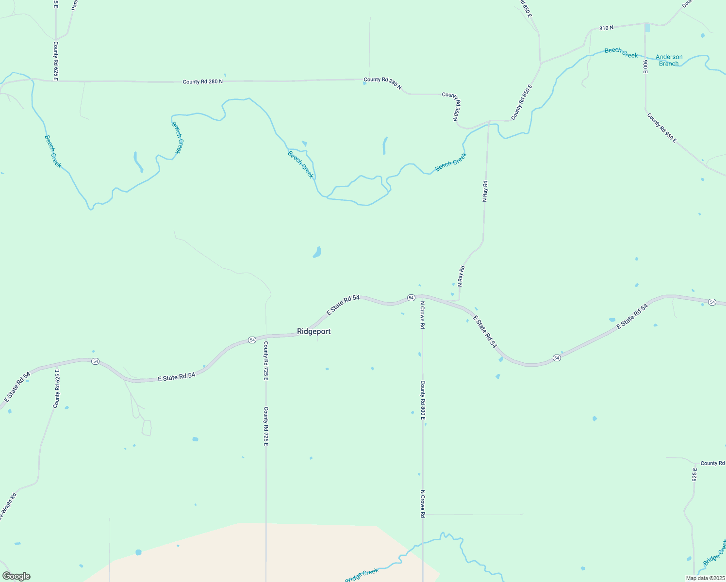 map of restaurants, bars, coffee shops, grocery stores, and more near 7788 Indiana 54 in Bloomfield