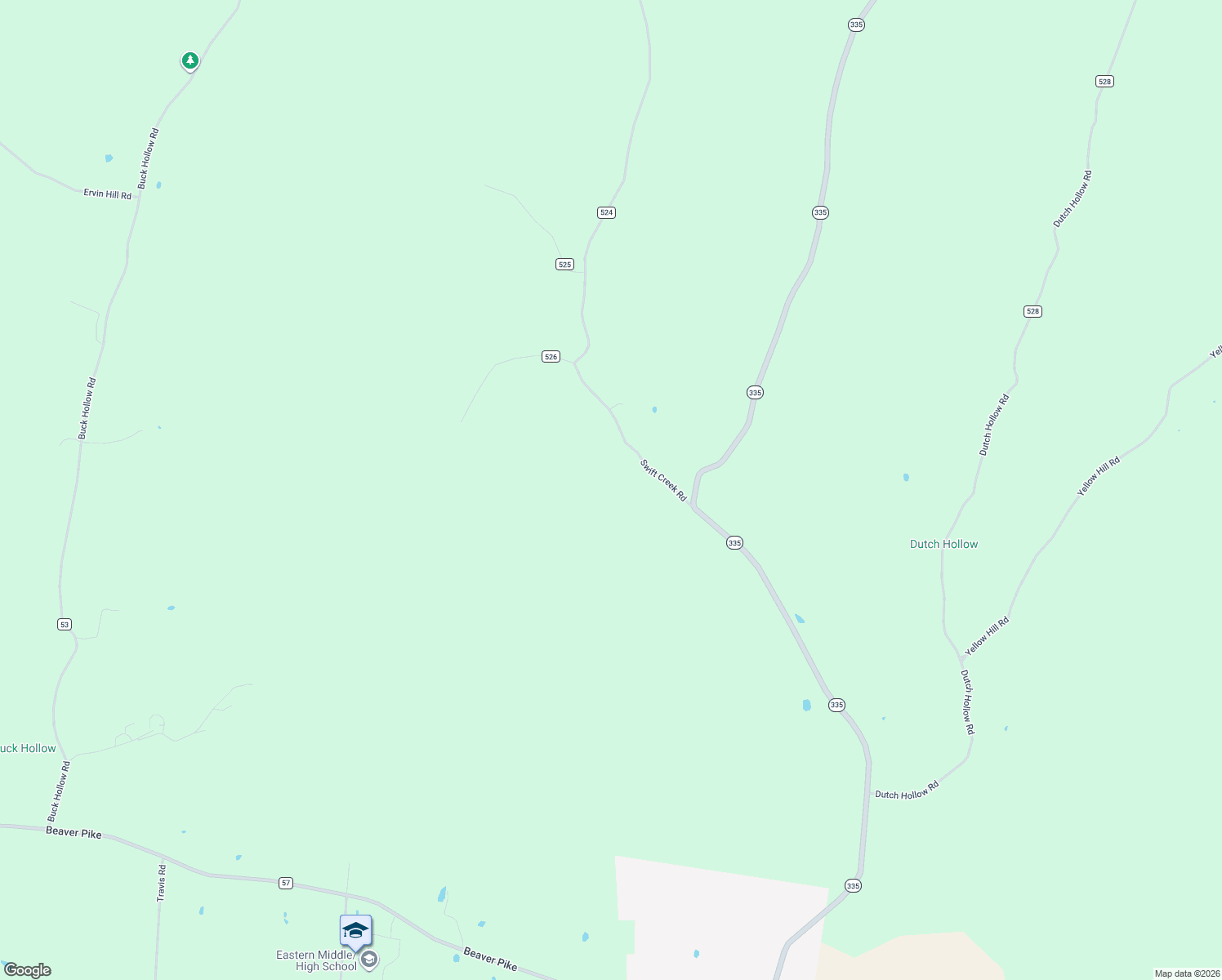map of restaurants, bars, coffee shops, grocery stores, and more near in Beaver
