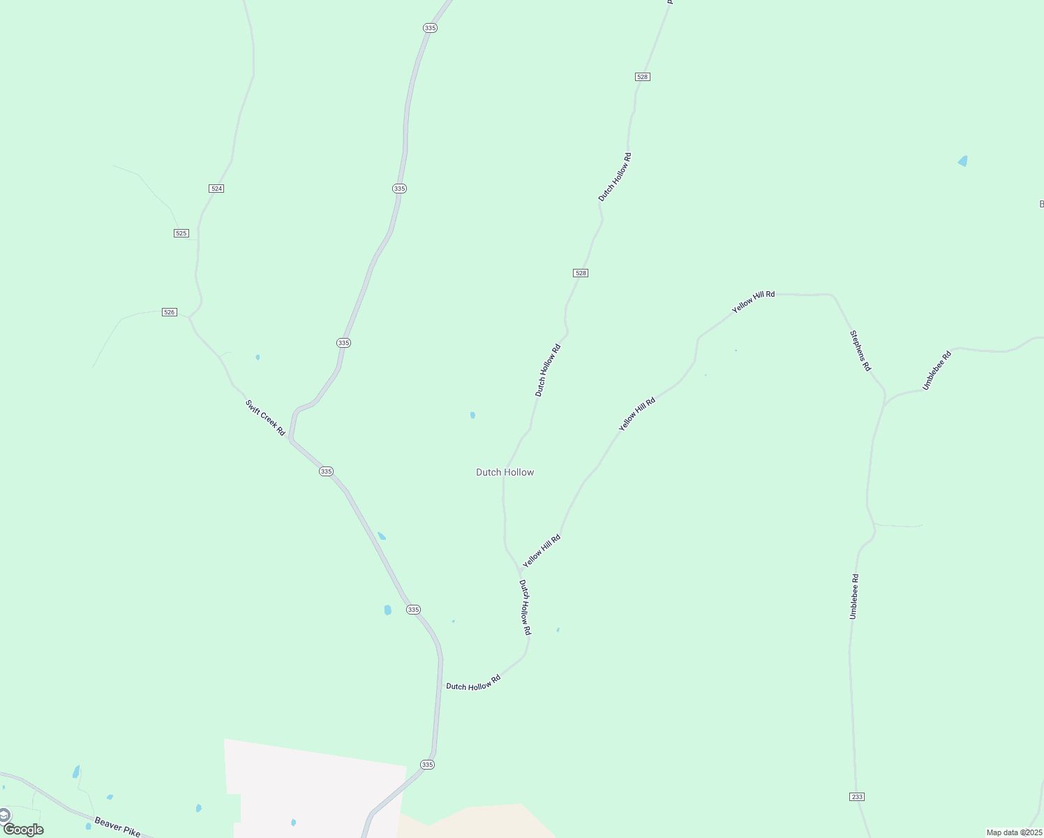 map of restaurants, bars, coffee shops, grocery stores, and more near 1203 Dutch Hollow Road in Beaver