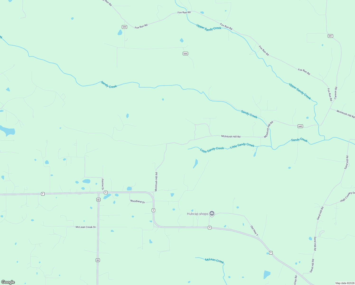 map of restaurants, bars, coffee shops, grocery stores, and more near 1169 McIntosh Hill Road in Foley