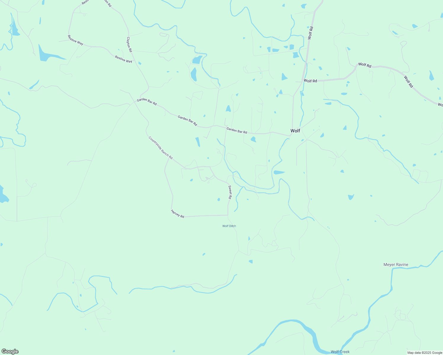 map of restaurants, bars, coffee shops, grocery stores, and more near 25705 Sweet Road in Grass Valley