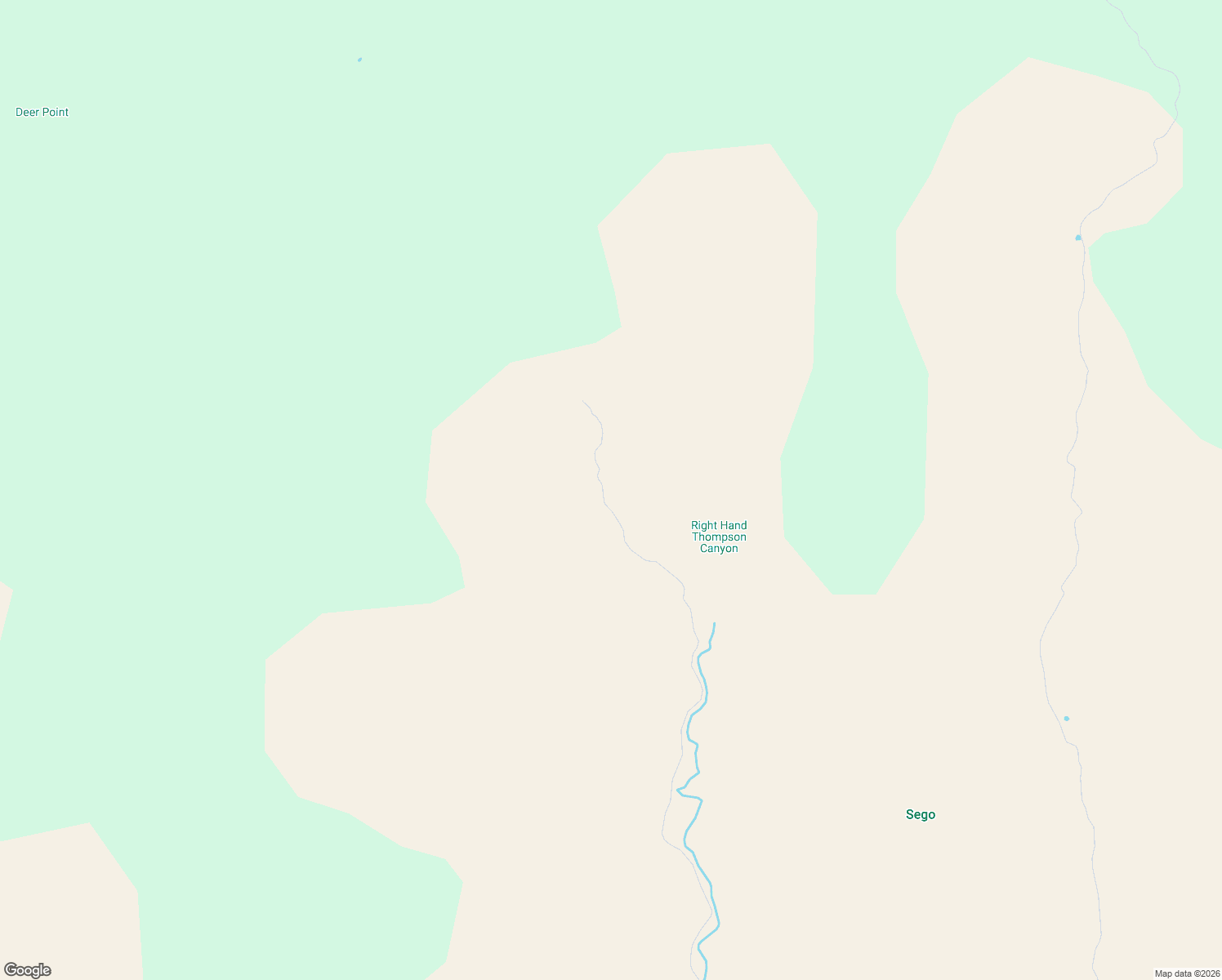 map of restaurants, bars, coffee shops, grocery stores, and more near BLM159 Thompson Canyon Road in Thompson Springs