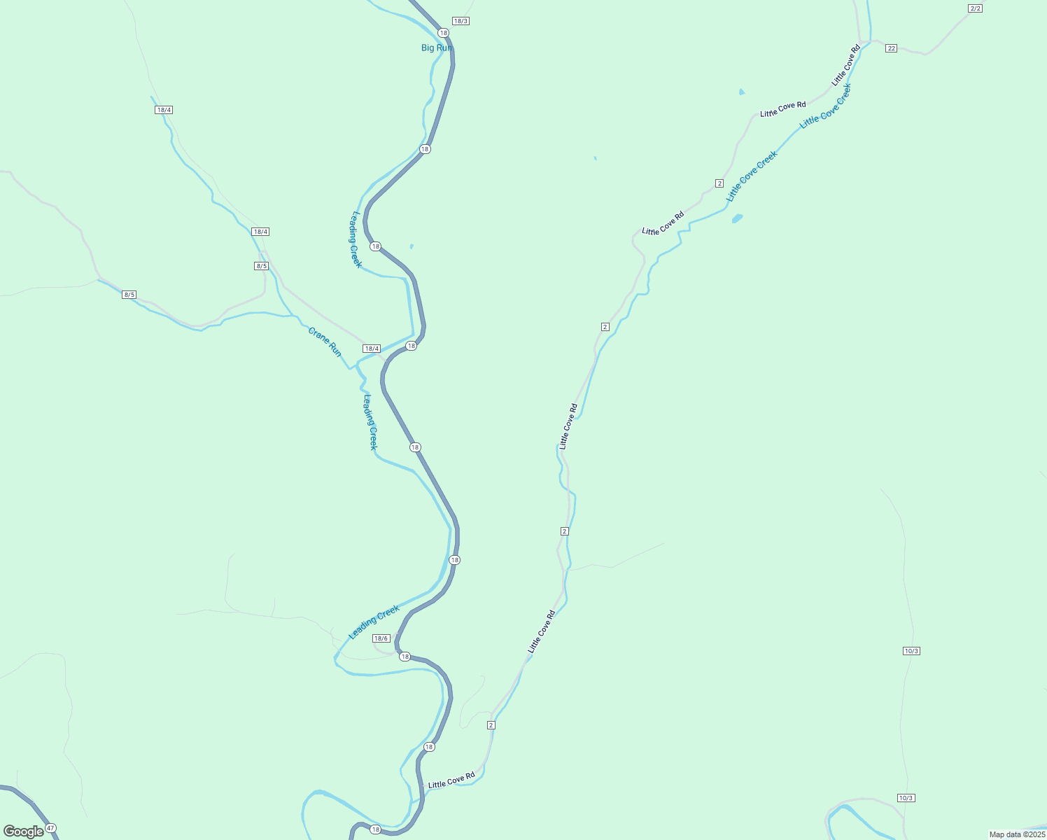 map of restaurants, bars, coffee shops, grocery stores, and more near 1429 Little Cove Road in Troy
