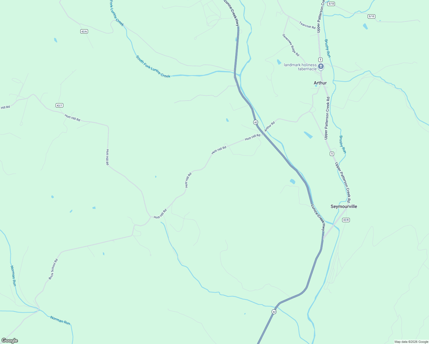 map of restaurants, bars, coffee shops, grocery stores, and more near 585 Hott Hill Road in Maysville