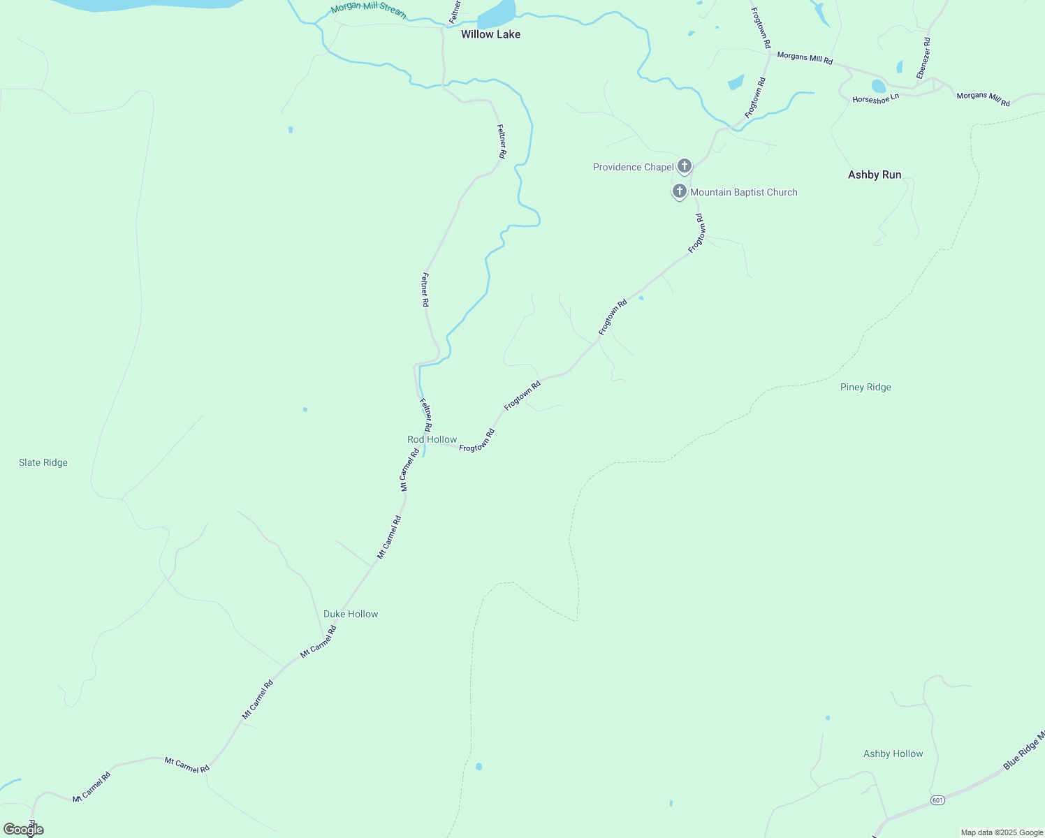 map of restaurants, bars, coffee shops, grocery stores, and more near 1517 Frogtown Road in Bluemont