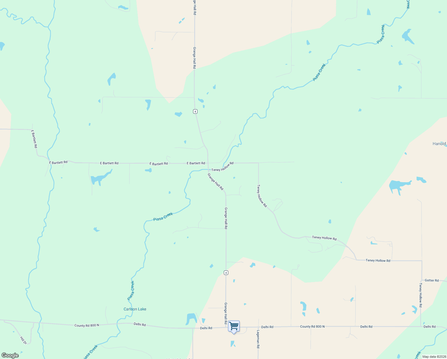 map of restaurants, bars, coffee shops, grocery stores, and more near 19050 Grange Hall Road in Brighton