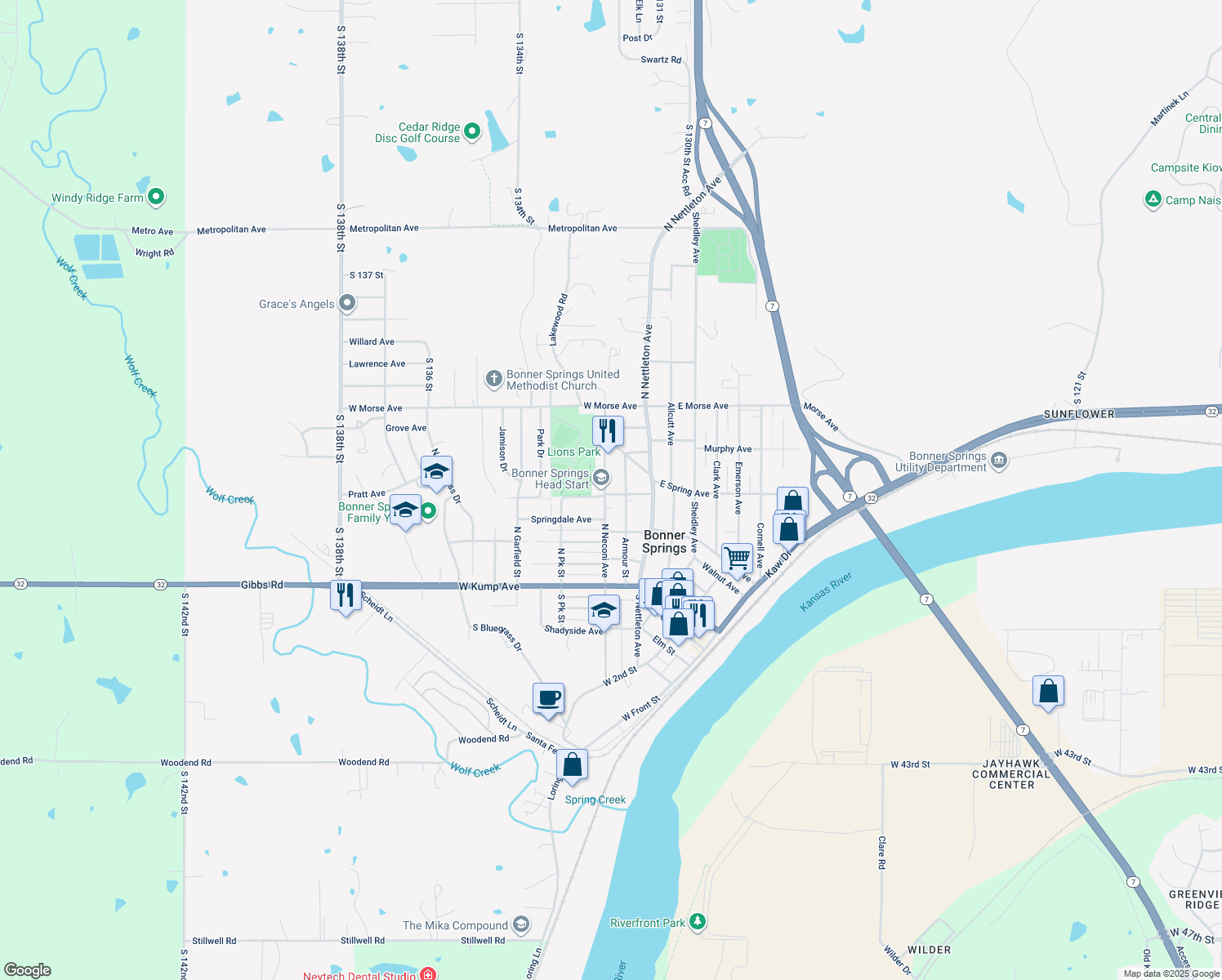 151 Pratt Avenue, Bonner Springs KS Walk Score