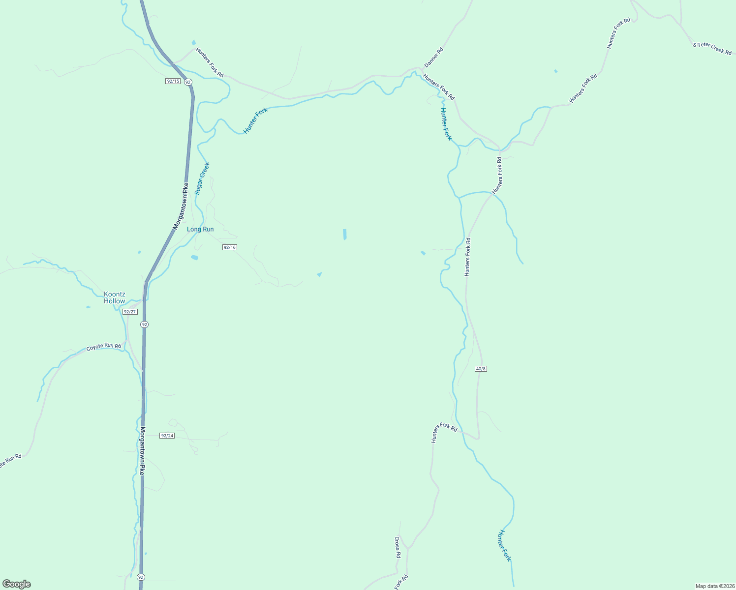 map of restaurants, bars, coffee shops, grocery stores, and more near 913 Long Run Road in Belington
