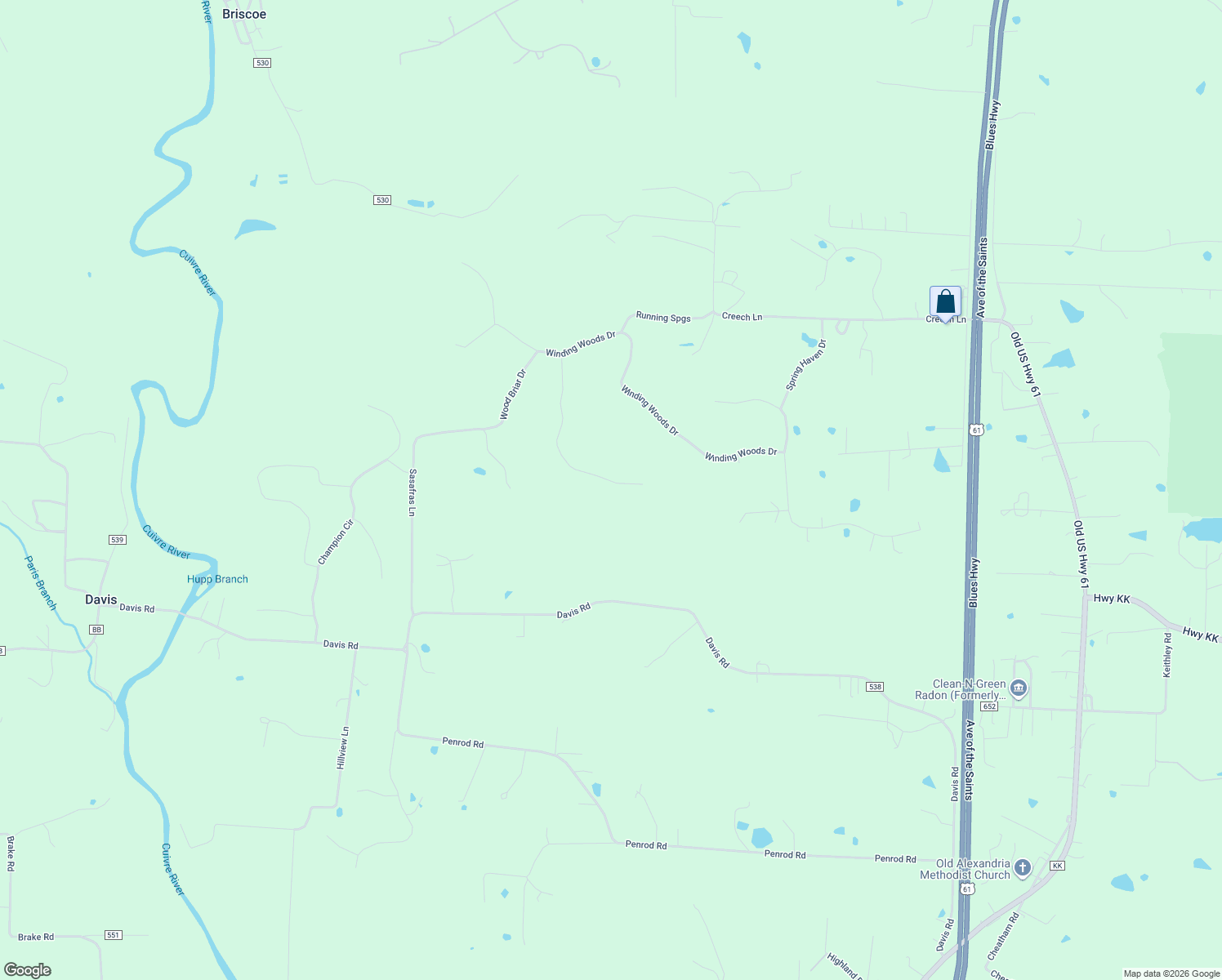 map of restaurants, bars, coffee shops, grocery stores, and more near 533 Spring Bluff Drive in Troy