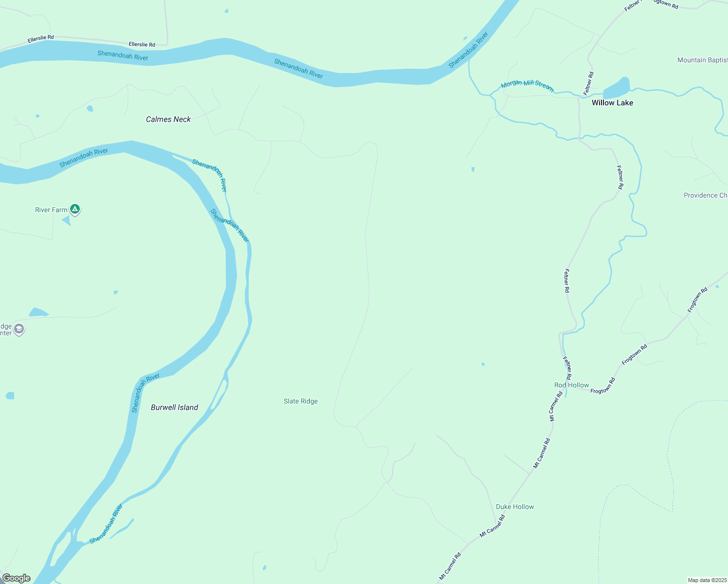 map of restaurants, bars, coffee shops, grocery stores, and more near 1691 Calmes Neck Lane in Boyce