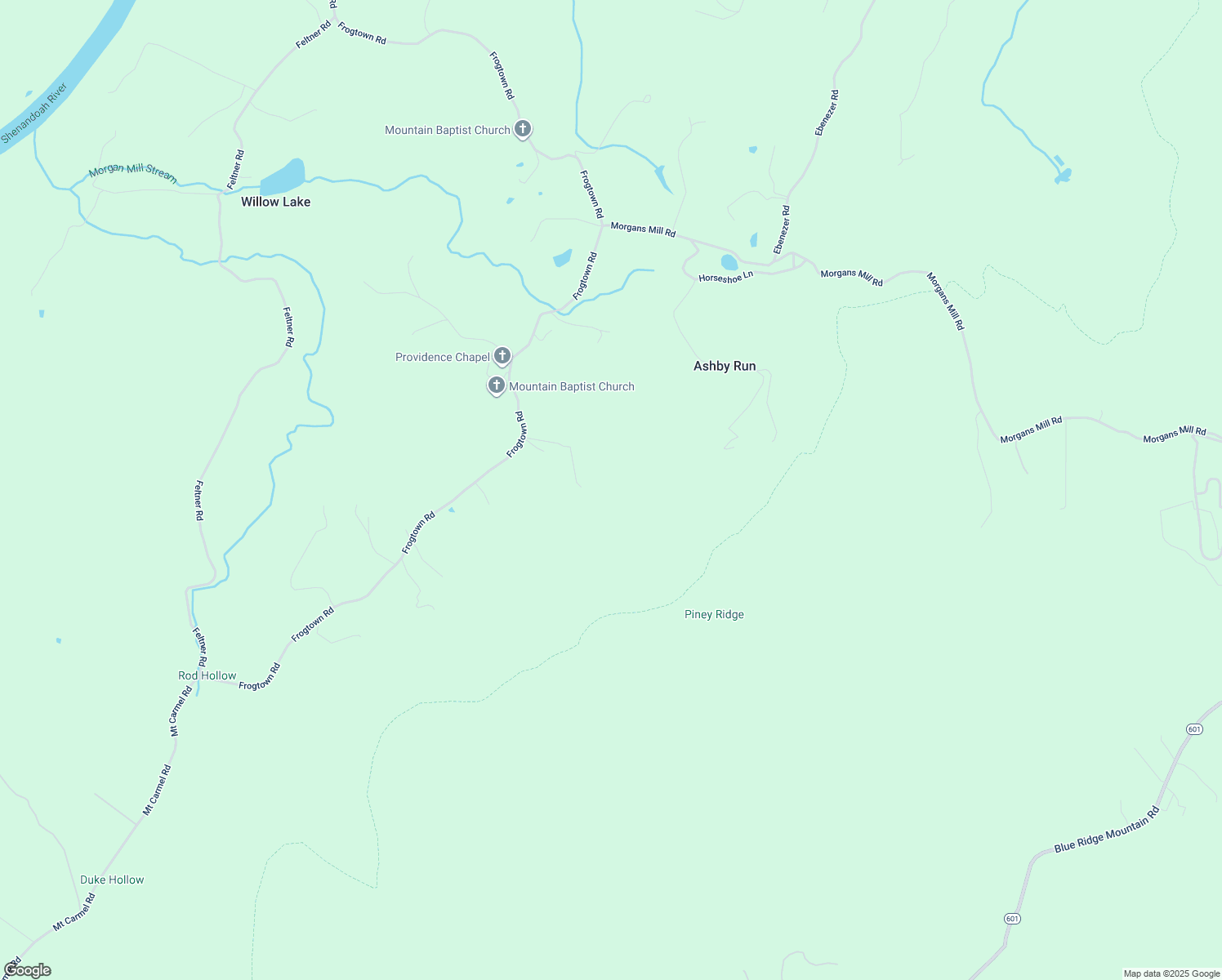 map of restaurants, bars, coffee shops, grocery stores, and more near 525 Triple J Road in Berryville