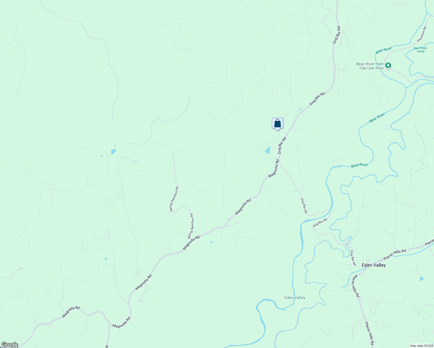 map of restaurants, bars, coffee shops, grocery stores, and more near 20954 Clifford Road in Grass Valley