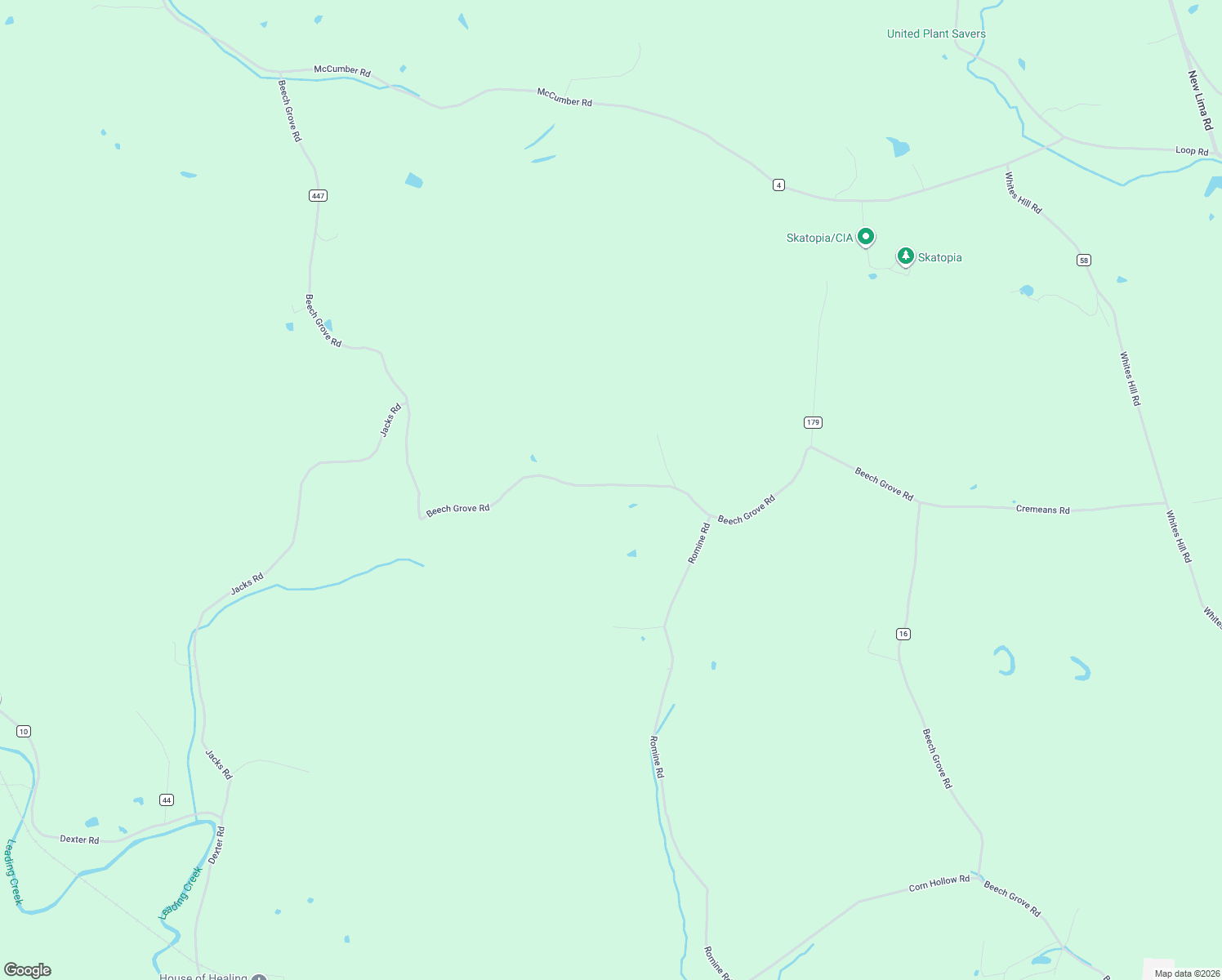 map of restaurants, bars, coffee shops, grocery stores, and more near 34316 Beech Grove Road in Rutland