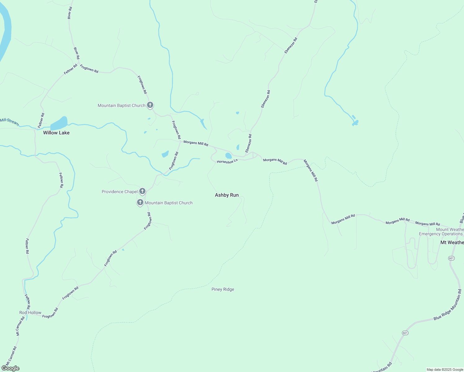 map of restaurants, bars, coffee shops, grocery stores, and more near 365 Cliff Lane in Bluemont
