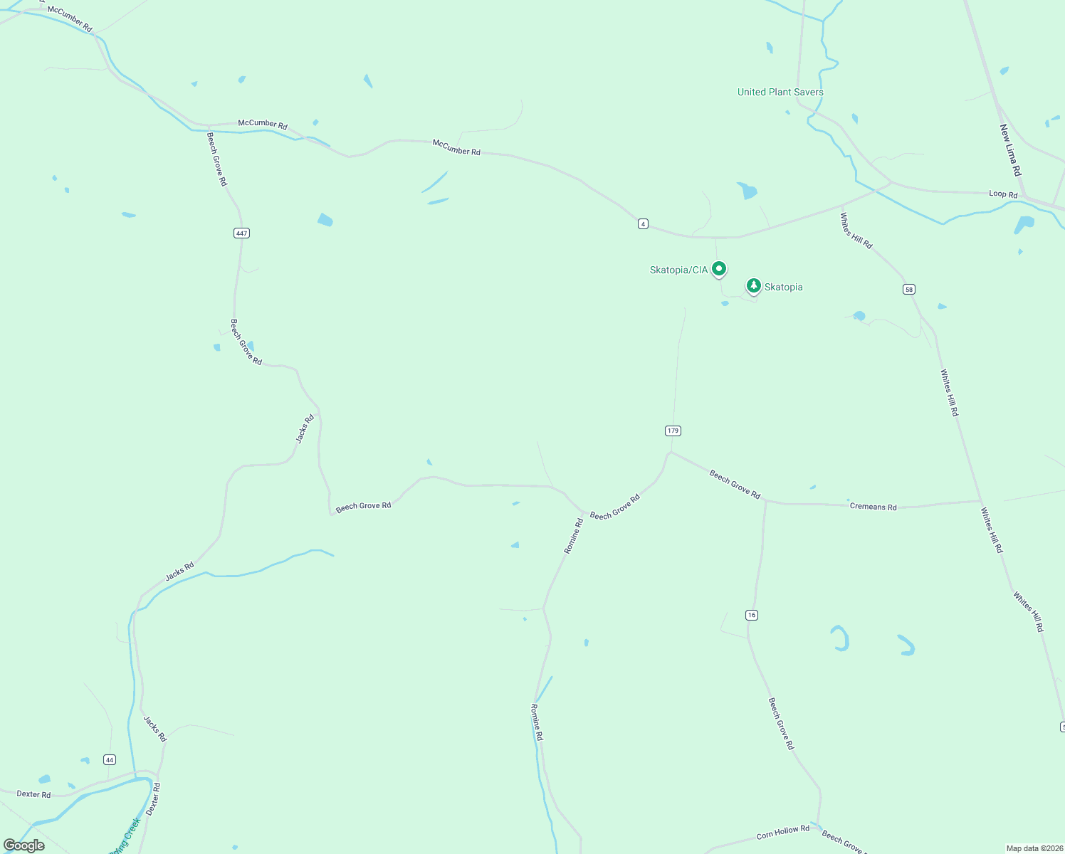 map of restaurants, bars, coffee shops, grocery stores, and more near 34316 Beech Grove Road in Rutland