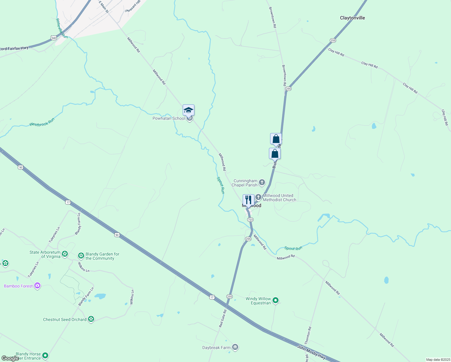 1700 Millwood Road, Boyce VA Walk Score