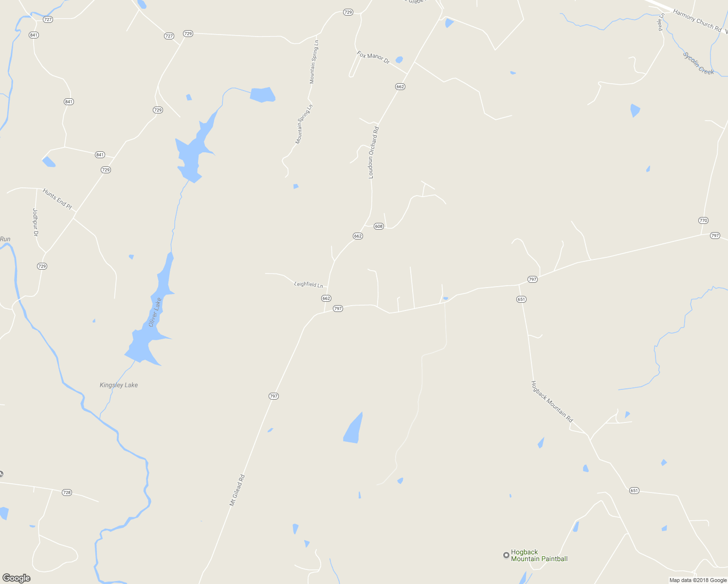 map of restaurants, bars, coffee shops, grocery stores, and more near 39030 Mount Gilead Road in Leesburg