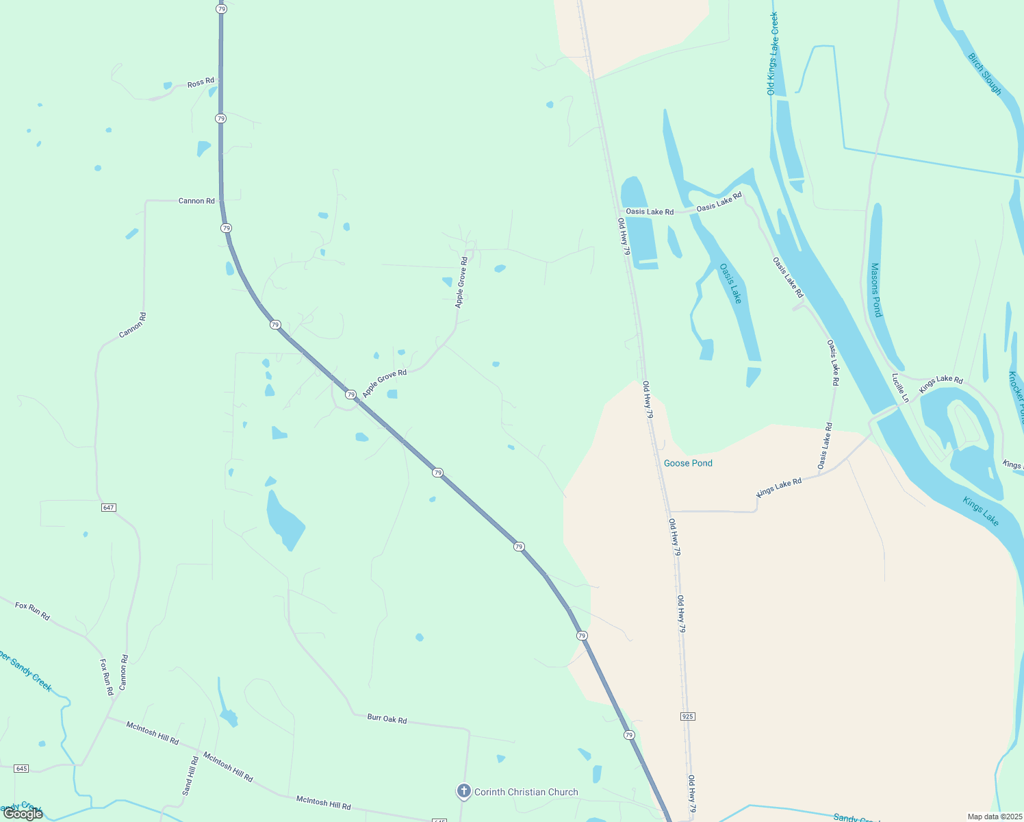 map of restaurants, bars, coffee shops, grocery stores, and more near 43 Oak Ridge Drive in Foley