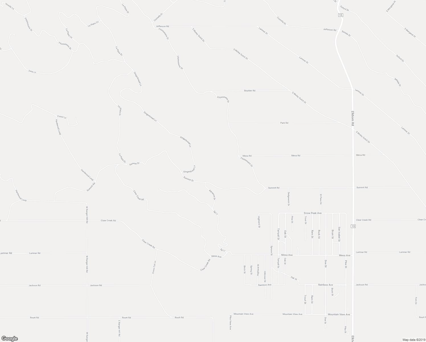 map of restaurants, bars, coffee shops, grocery stores, and more near 1353 Summit Road in Hartsel