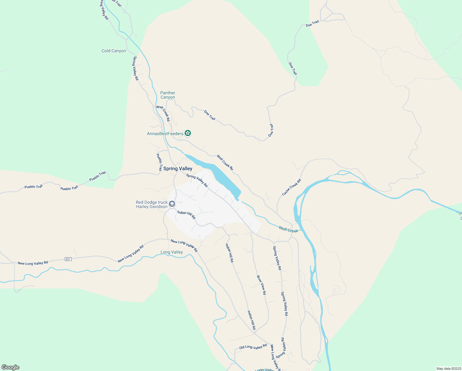 map of restaurants, bars, coffee shops, grocery stores, and more near 2995 Quince Way in Clearlake Oaks