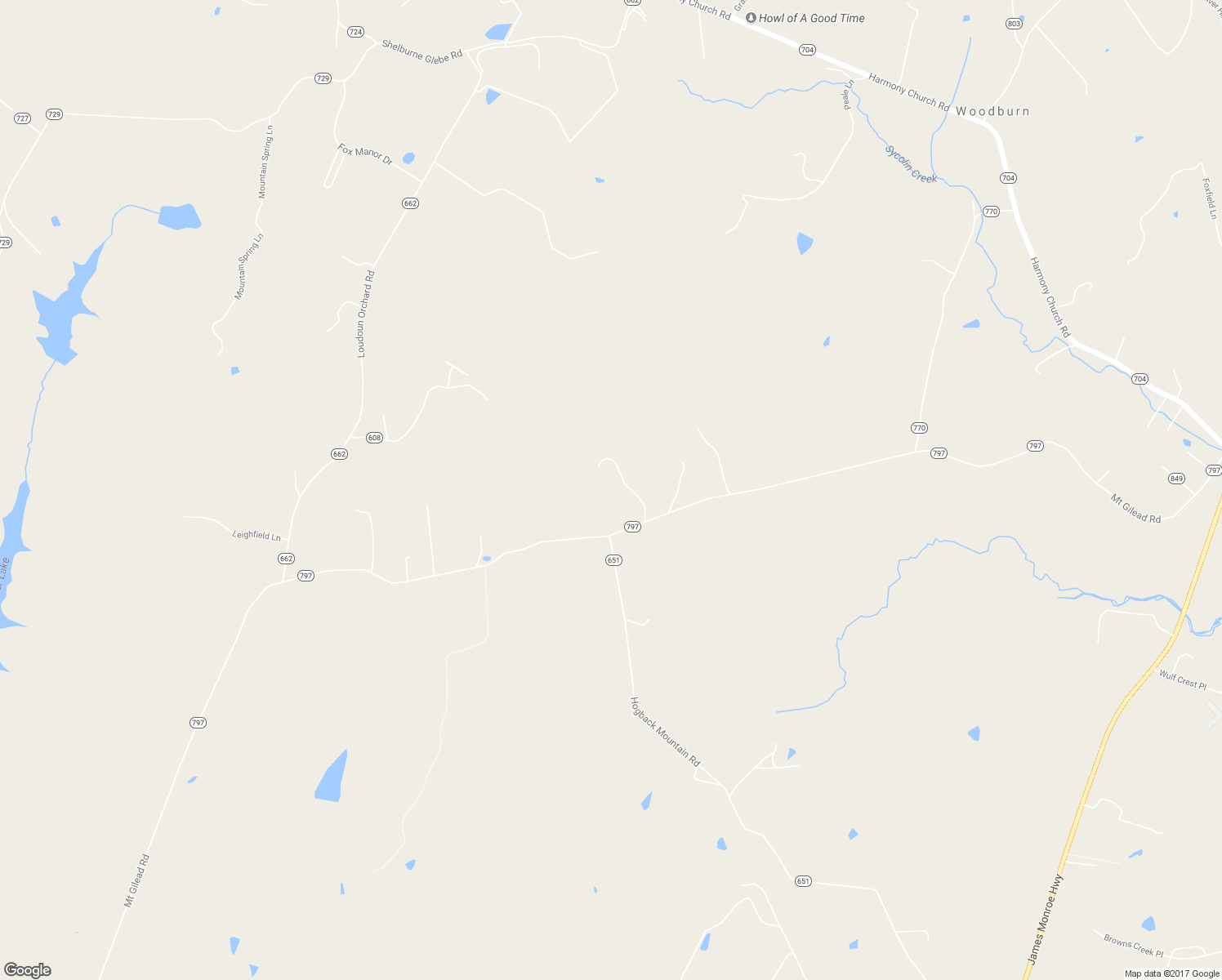 map of restaurants, bars, coffee shops, grocery stores, and more near 39476 Mount Gilead Road in Leesburg