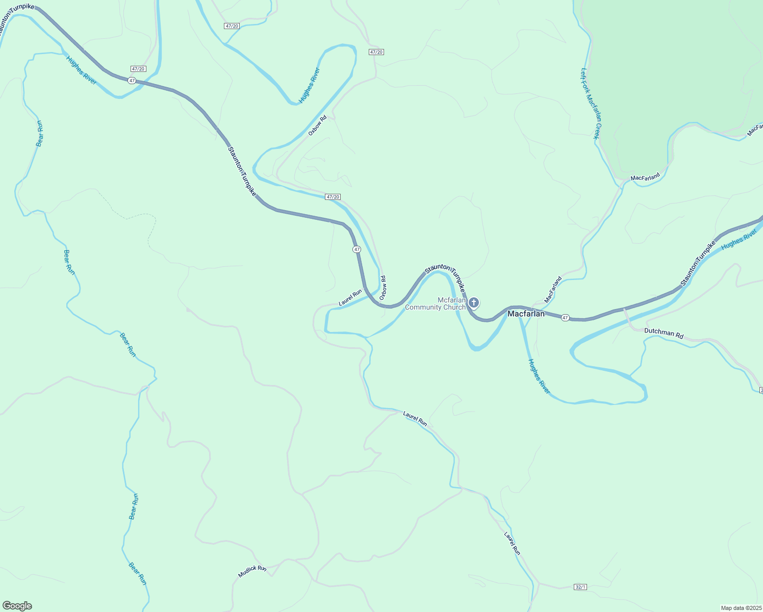 map of restaurants, bars, coffee shops, grocery stores, and more near in Macfarlan