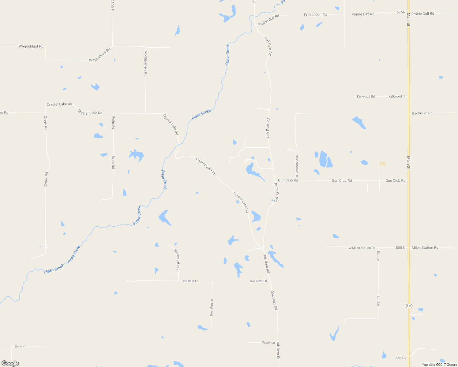 map of restaurants, bars, coffee shops, grocery stores, and more near 33846 Crystal Lake Road in Brighton
