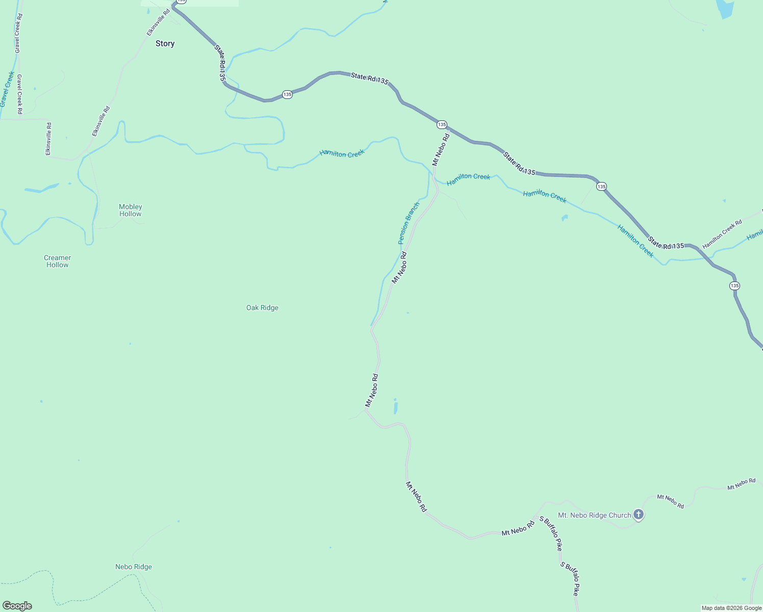 map of restaurants, bars, coffee shops, grocery stores, and more near 7932 Mount Nebo Road in Columbus