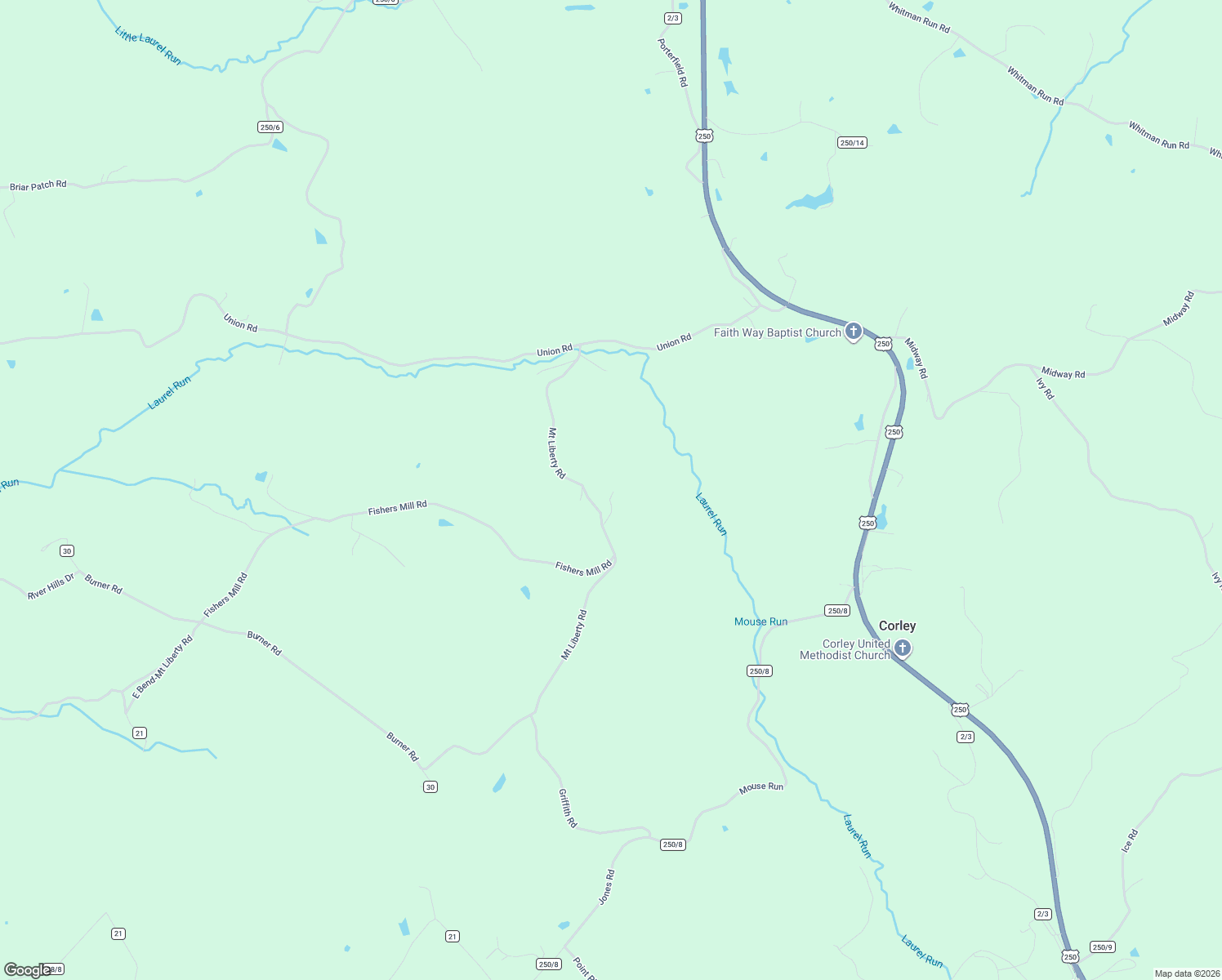 map of restaurants, bars, coffee shops, grocery stores, and more near 613 Mount Liberty in Philippi