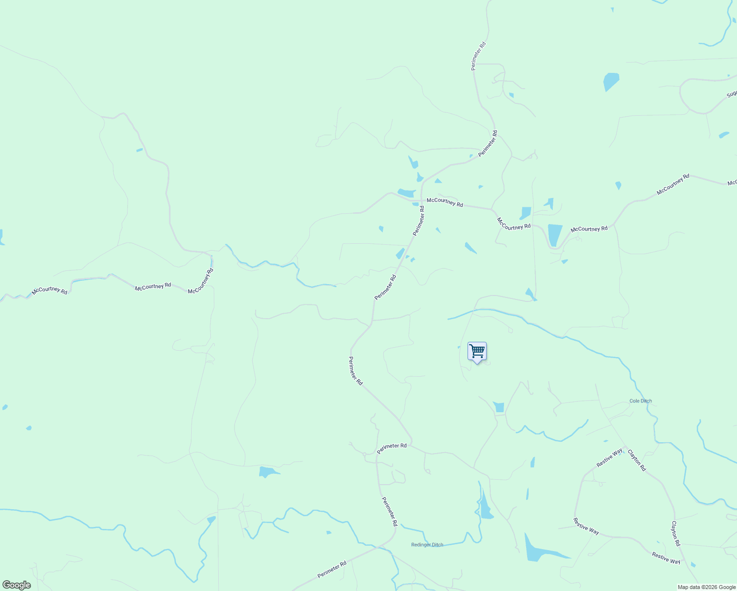 map of restaurants, bars, coffee shops, grocery stores, and more near 15806 Perimeter Road in Grass Valley