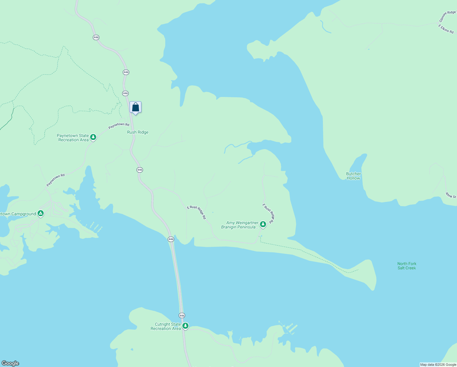 map of restaurants, bars, coffee shops, grocery stores, and more near 7573 East Molly Court in Bloomington