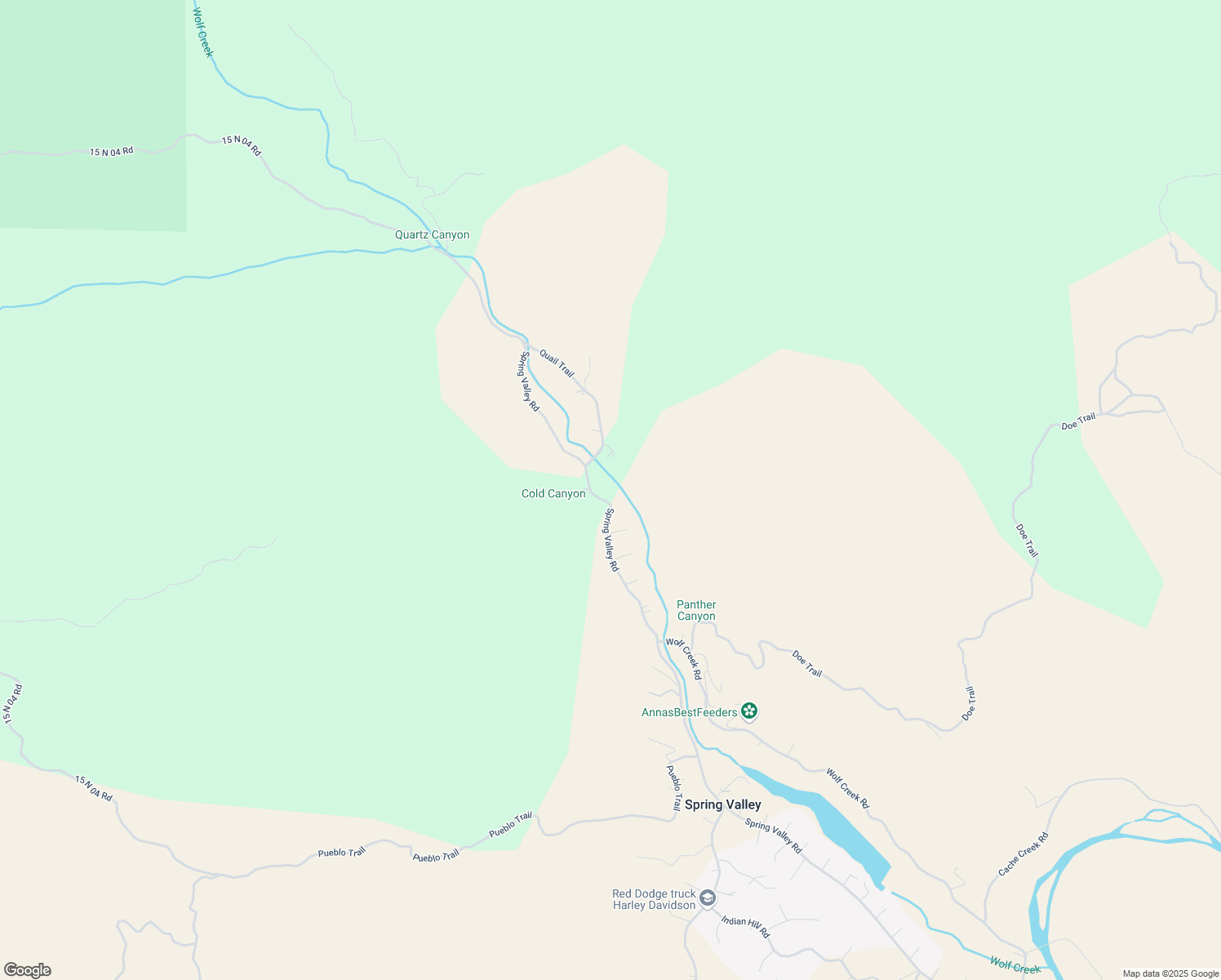 map of restaurants, bars, coffee shops, grocery stores, and more near 3700 Spring Valley Road in Clearlake Oaks