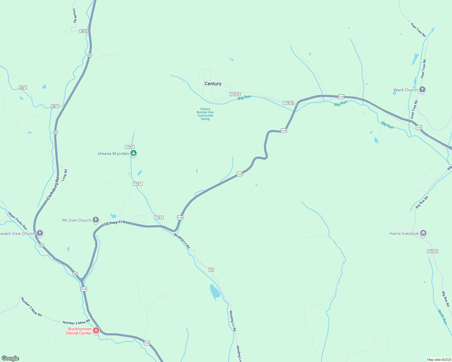 map of restaurants, bars, coffee shops, grocery stores, and more near 1592 Philippi Road in Volga