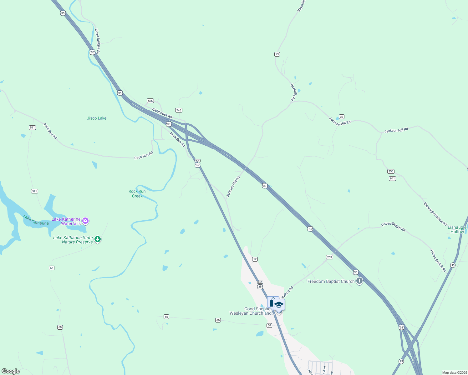 map of restaurants, bars, coffee shops, grocery stores, and more near 171 Jackson Hill Road in Jackson