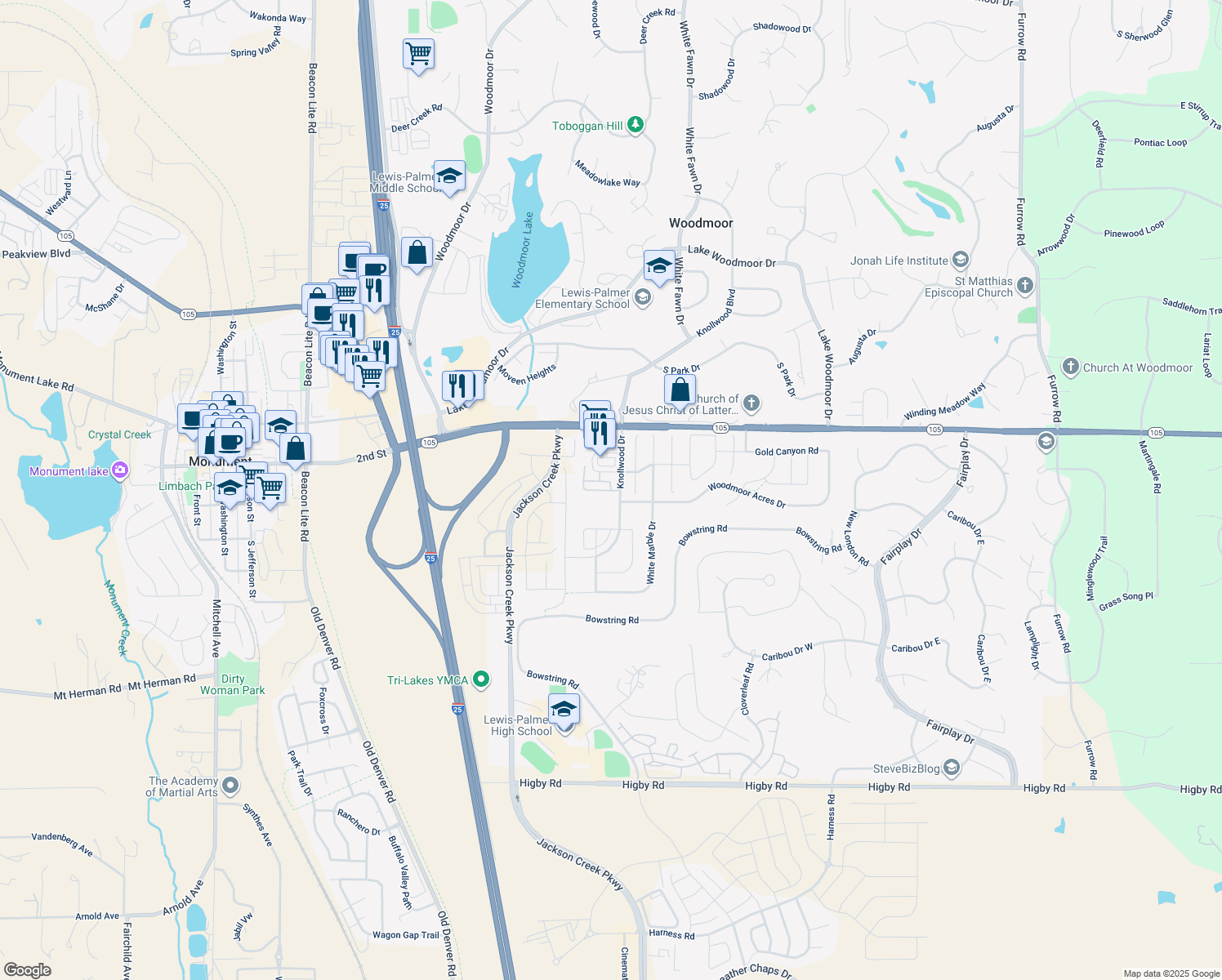 Villa Grove, Monument CO Walk Score
